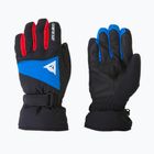 Rękawice narciarskie dziecięce Dainese Hp Scarabeo black taps/high risk red/lapi