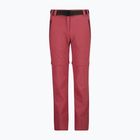 Spodnie trekkingowe dziecięce CMP 3T51445 Zip Off peony