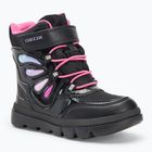 Śniegowce dziecięce Geox Willaboom B A black/multicolor