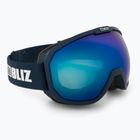 Gogle narciarskie Bliz Charge OTG matt dark blue/brown blue