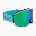 Gogle narciarskie Bliz Flow matte turquoise/brown/green multi