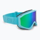 Gogle narciarskie Bliz Liner matte turquoise/brown/green multi