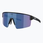 Okulary przeciwsłoneczne Bliz P004 matte black/grey blue mirror