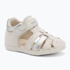 Sandały dziecięce Geox Macchia white/silver