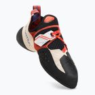 Buty wspinaczkowe damskie La Sportiva Solution white/lily orange
