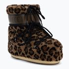 Śniegowce damskie Moon Boot Icon Low Fleece Leopard cognac/cocoa