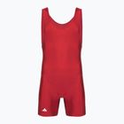 Kombinezon męski adidas 3 Stripe Singlet red/white