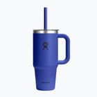 Kubek Hydro Flask Travel Tumbler Clear Lid 710 ml capri blue