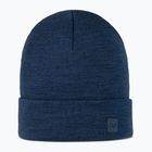 Czapka zimowa BUFF Heavyweight Merino Wool solid night blue