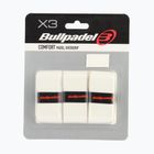 Owijki do rakiet do padla Bullpadel GB-1200 Comfort 3 szt. white