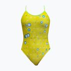Strój pływacki jednoczęściowy damski RAS Fluid Race Back yellow