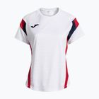 Koszulka tenisowa damska Joma Montreal white/red