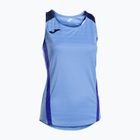Koszulka tenisowa damska Joma Montreal sky blue/dark navy