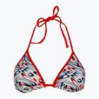 Góra od stroju kąpielowego Tommy Hilfiger Triangle Rp Print drops motion ecru
