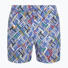 Szorty kąpielowe męskie Tommy Hilfiger SF Medium Drawstring Print multi monogram blue spell