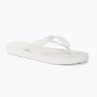 Japonki damskie Tommy Jeans Logo Flip Flop ecru