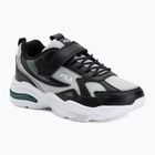 Buty dziecięce FILA Madrun Velcro black/posy green