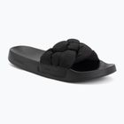 Klapki damskie Tommy Jeans Braided black