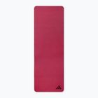 Mata fitness adidas Yoga 4 mm collegiate burgundy