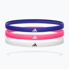 Opaski na głowę adidas Hairbands 3 pack lucid blue/lucid pink/white