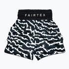Spodenki bokserskie Fairtex Boxing Trunks BT2004 "Crack" black/white