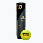 Piłki tenisowe Wilson US Open XD 4 szt. yellow