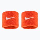 Frotki na nadgarstek Nike Swoosh Classic Wristbands 2 szt. team orange/white