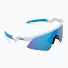Okulary przeciwsłoneczne dziecięce Oakley Resistor Sweep polished white/prizm sapphire