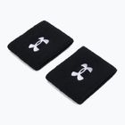 Frotki na nadgarstek męskie Under Armour Performance Wristbands 2 szt. black/white