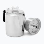 Kawiarka turystyczna GSI Outdoors Glacier Stainless 3 Cup Perc W/Silicone Handle polished