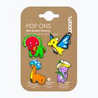 Przypinki do koszyka rowerowego woom POP ONS florassic park