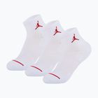 Skarpety dziecięce  Air Jordan Jumpman Quarter 3 pary white