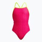 Strój kąpielowy jednoczęściowy dziecięcy Funkita Strapped In One Piece pink proton