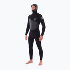 Pianka do pływania męska Rip Curl Flashbomb 5/4mm Hooded Chest Zip black