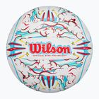 Piłka do siatkówki Wilson Graffiti Peace white/blue rozmiar 5