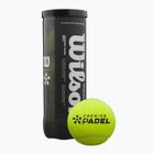 Piłki do padla Wilson Premier Padel 3 szt. yellow