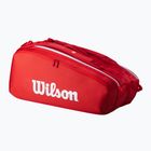 Torba tenisowa Wilson Super Tour Red 9PK red