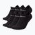 Skarpety Nike Everyday Cushioned No-Show 6 par black/white