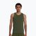 Koszulka do biegania męska Saucony Stopwatch Singlet fatigue heather