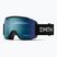 Gogle narciarskie Smith Squad S2 black/chromapop everyday blue mirror