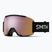 Gogle narciarskie Smith Squad S2 black/chromapop everyday rose gold mirror