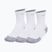 Skarpety Under Armour Velociti Run Cushion 3 pary white/white/reflective