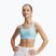 Biustonosz treningowy Under Armour Crossback Mid stream/white