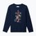Longsleeve trekkingowy dziecięcy Columbia Dobson Pass Graphic Tee collegiate navy/hike on