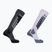 Skarpety narciarskie Salomon S/Access 2-Pack anthracite/sweet lavender