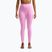 Legginsy treningowe damskie Nike One pink rise/white