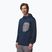 Bluza trekkingowa męska Columbia Tall Heights Hdd Grid Fleece Full Zip collegiate navy/city grey