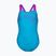 Strój kąpielowy jednoczęściowy dziecięcy arena Kikko Swim Pro Back turquoise/very fuchsia