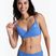 Góra od stroju kąpielowego ROXY Solid Essentials Wrap Bralette dutch blue