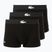 Bokserki męskie Lacoste 5H1291 3 pary black/white/black/black